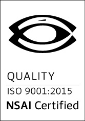 NSAI-zertifiziert nach ISO 9001:2015